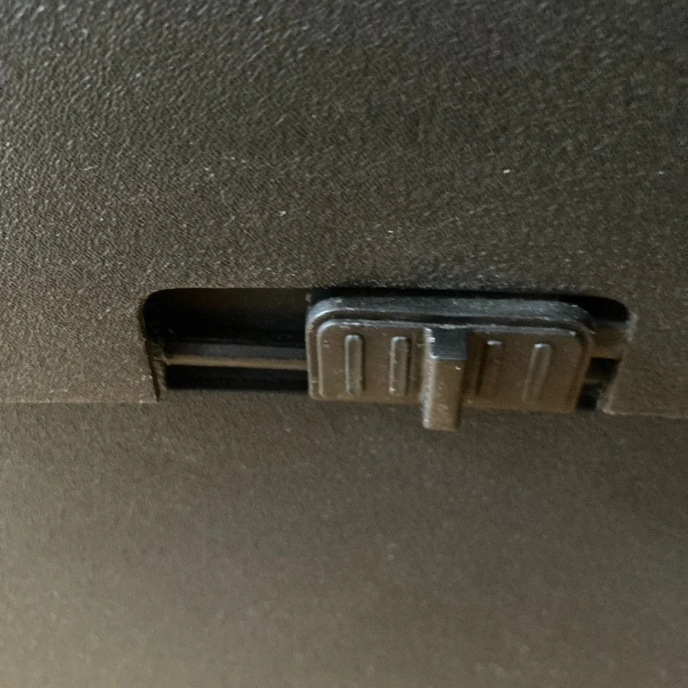 Black Storage Box with Handle - Picture 5 of 5
